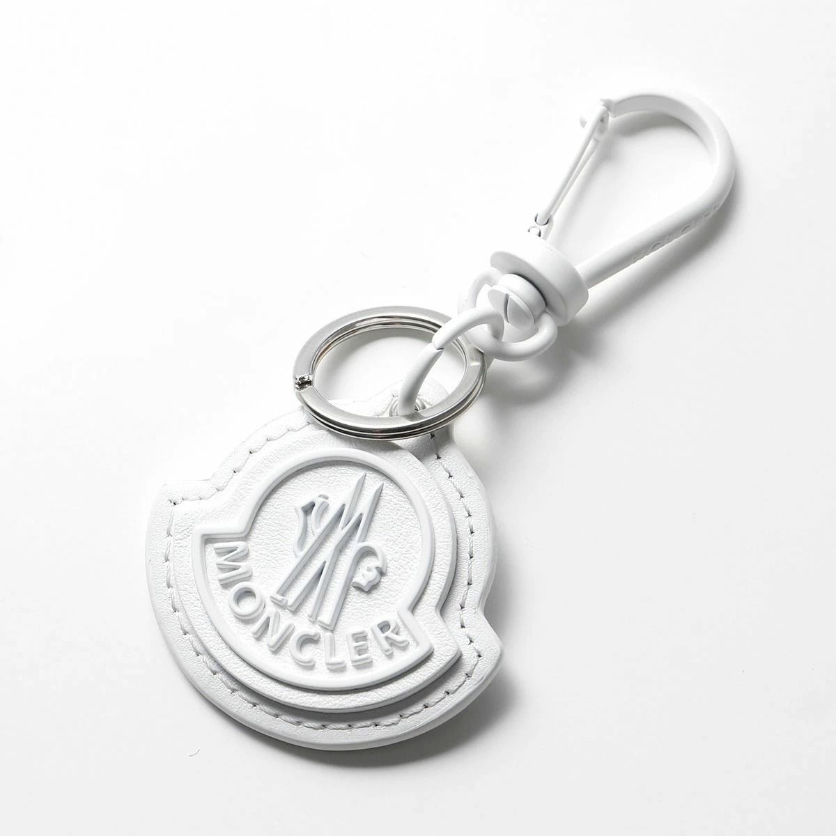 美品 MONCLER モンクレール ロゴ キーホルダー キーチェーン レディース MONCLER（モンクレール） キーリング 6F00002 M2489 レディース