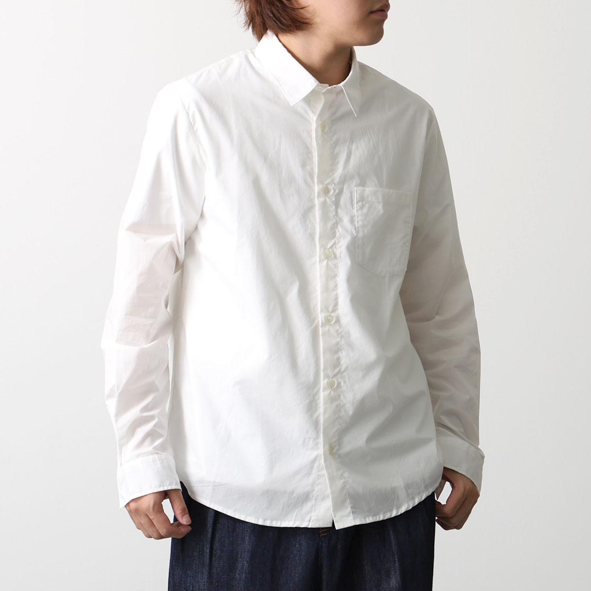 希少 美品【春物】フランス製 A.P.C. アーペーセー シャツ 総柄 2 A.P.C.（アーペーセー） APC A.P.C. シャツ chemise clement
