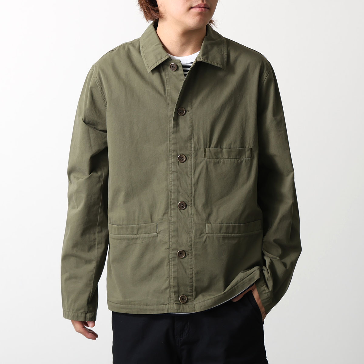 A.P.C カーキジャケット A.P.C.（アーペーセー） APC A.P.C. ジャケット veste vianney