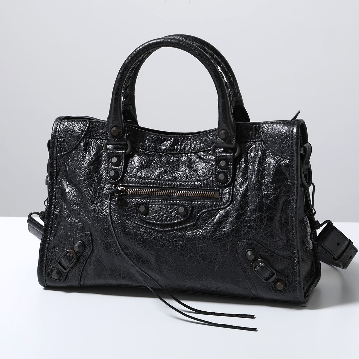 Balenciaga ハンドバッグ ブラック レザー BALENCIAGA（バレンシアガ） ハンドバッグ LE CITY SMALL ル シティ