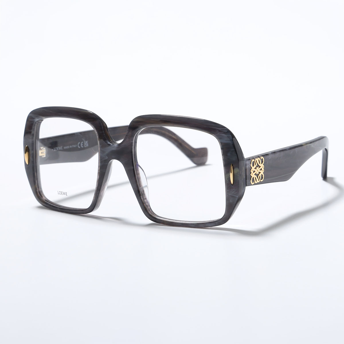 LOEWE（ロエベ） メガネ LW50076I レディース スクエア型 アナグラム