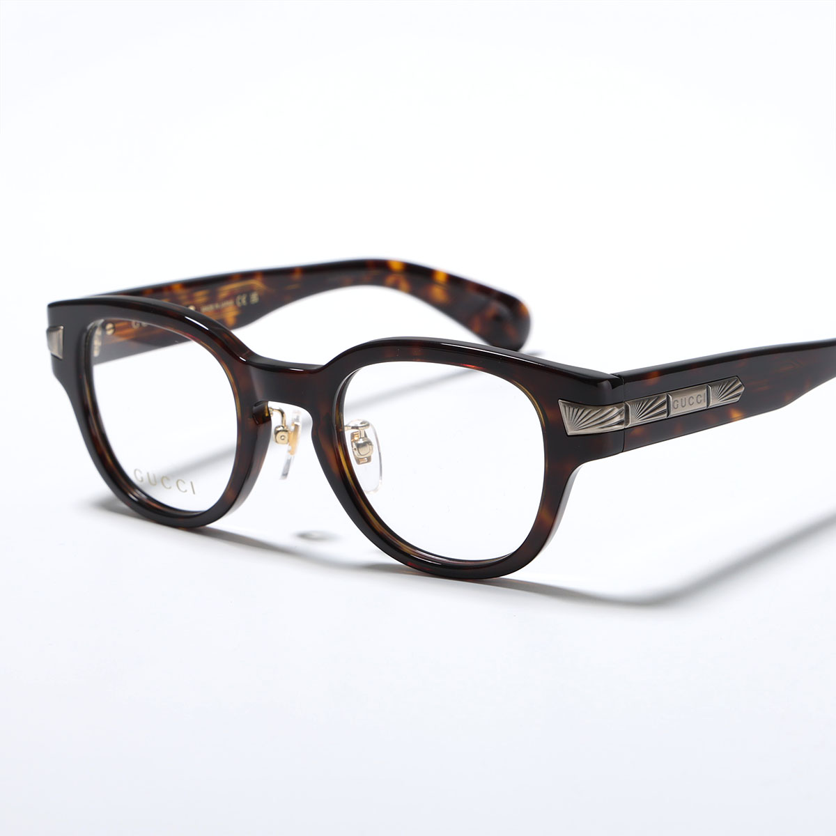 GUCCI（グッチ） メガネ GG1741OJ メンズ ウェリントン型 セルフレーム