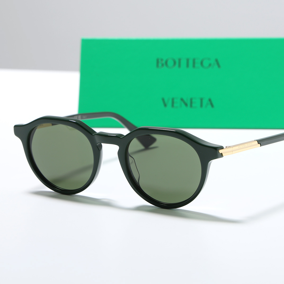 BOTTEGA VENETA レディースサングラス（色：グリーン系