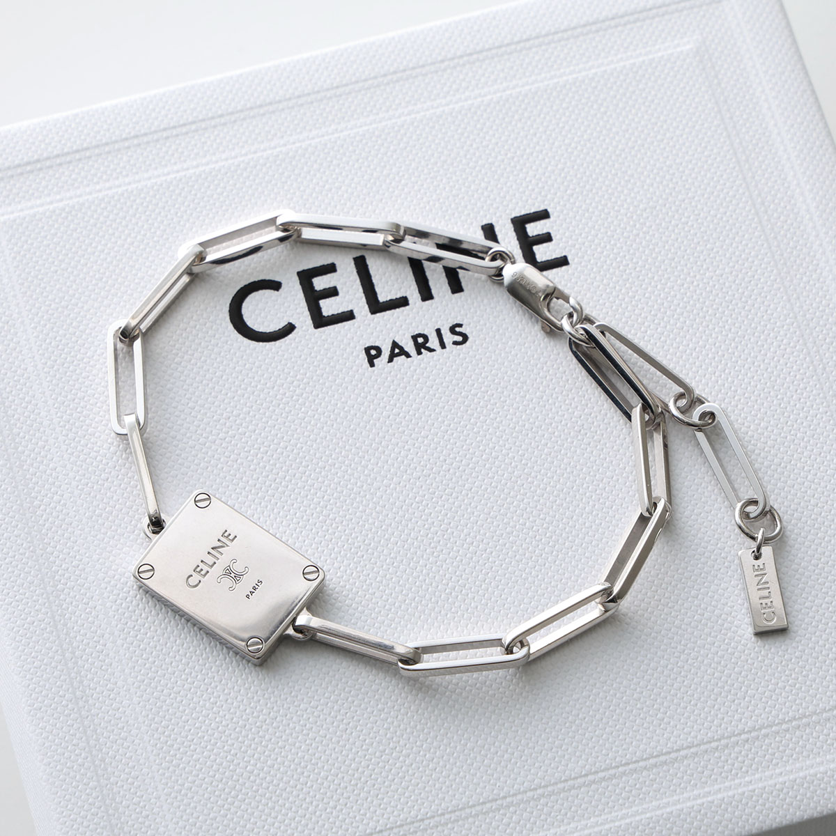 CELINE（セリーヌ） ブレスレット B10GM4W95.36SI メンズ トリオンフ