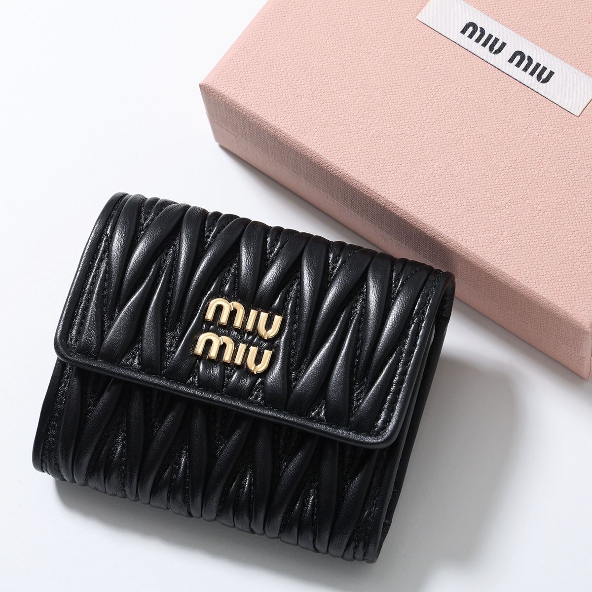miu 三つ折り財布の商品一覧 通販 - Yahoo!ショッピング