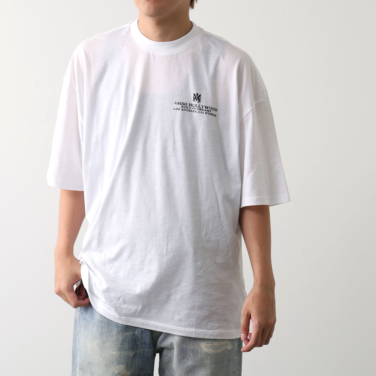 AMIRI（アミリ） Tシャツ BUILT ON DREAMS OS TEE AM326JR012 メンズ