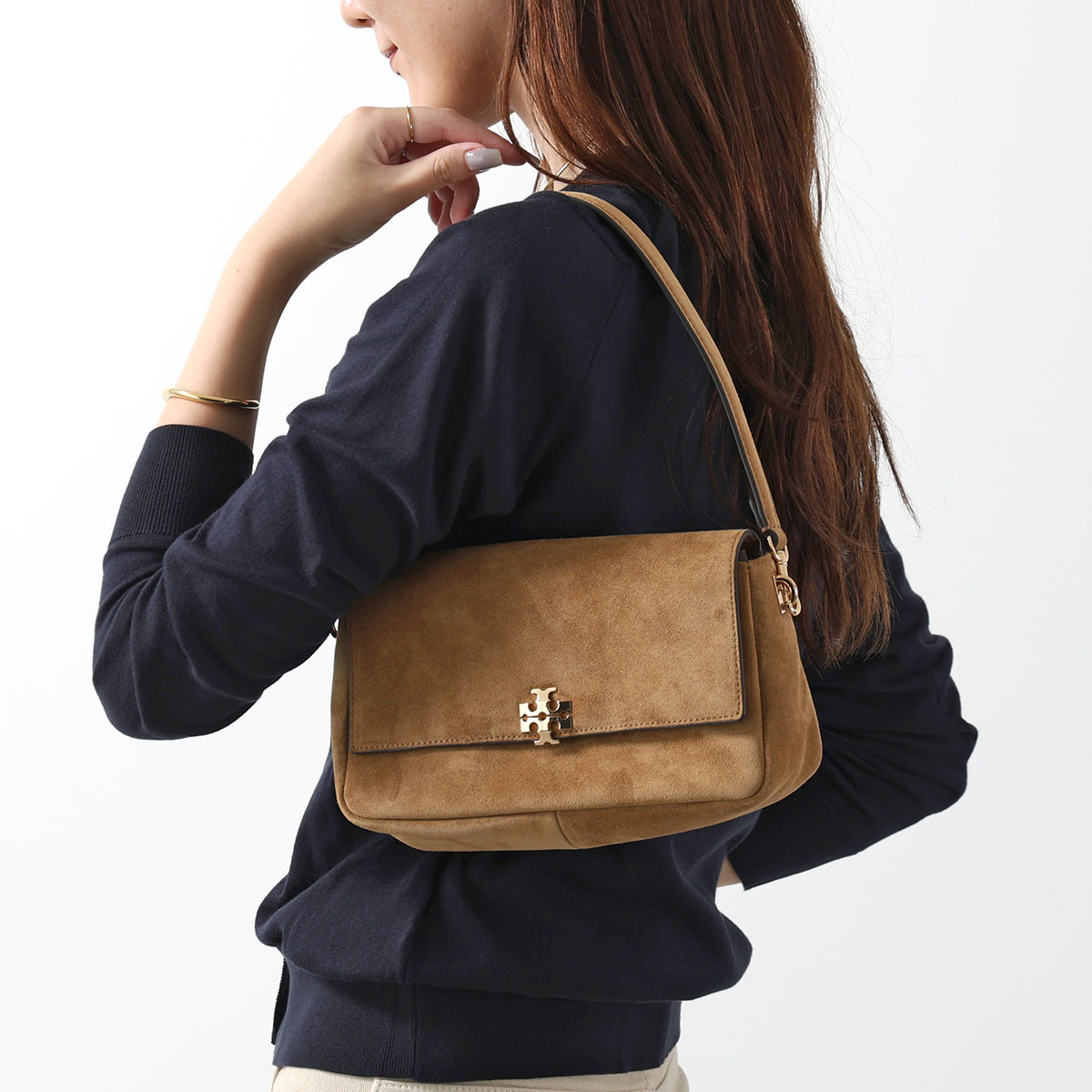 TORY BURCH（トリーバーチ） ハンドバッグ CHARLIE SUEDE SMALL
