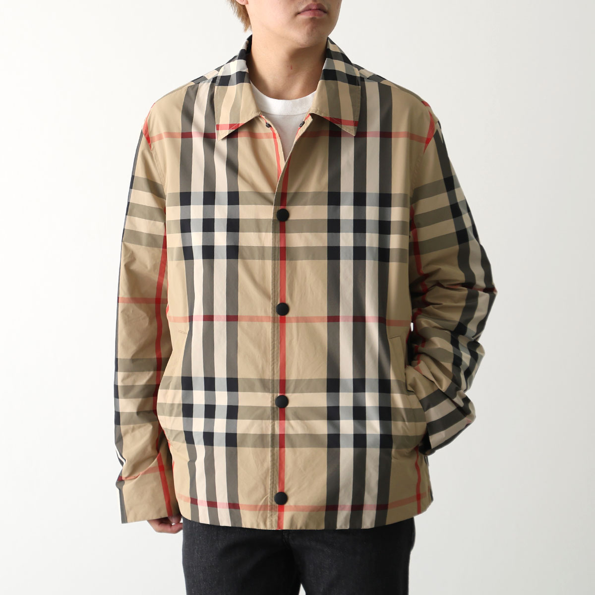 BURBERRY（バーバリー） コーチジャケット SUSSEX CHK 8070347 メンズ