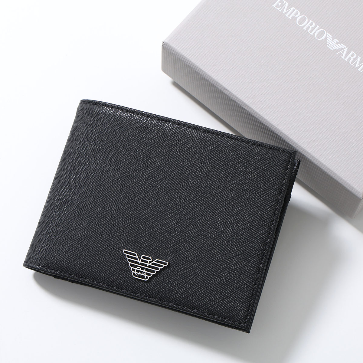 ジョルジオアルマーニ 財布 二つ折り（ARMANI）（性別：メンズ）の