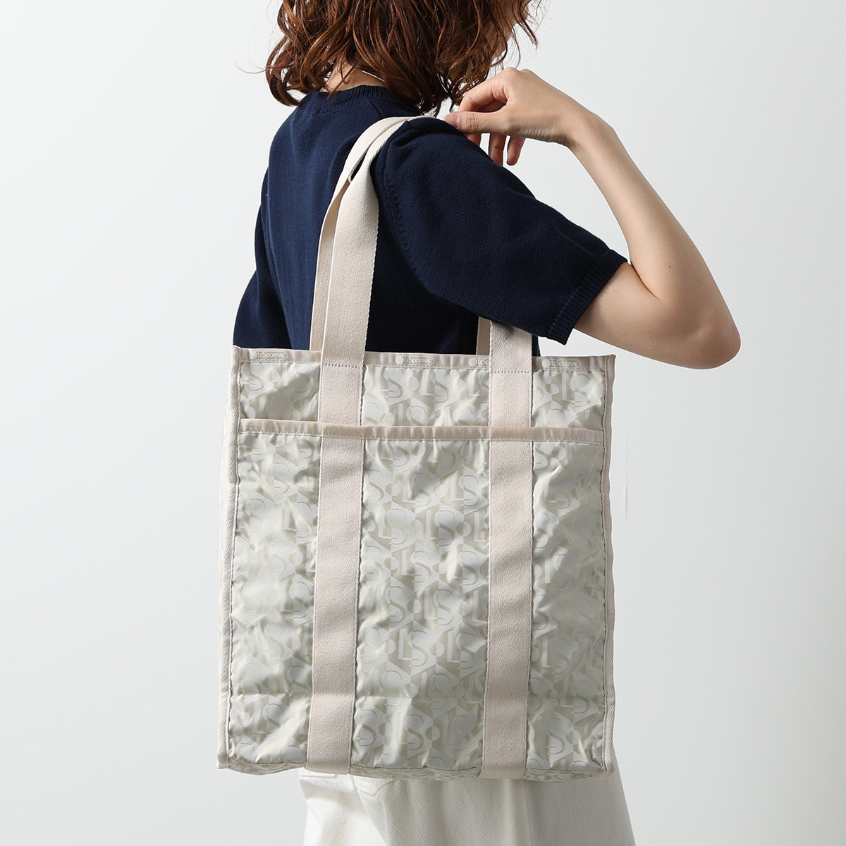 RAFFIA E/W TOTE メレンゲラフィア｜レスポートサックのアウトレット 