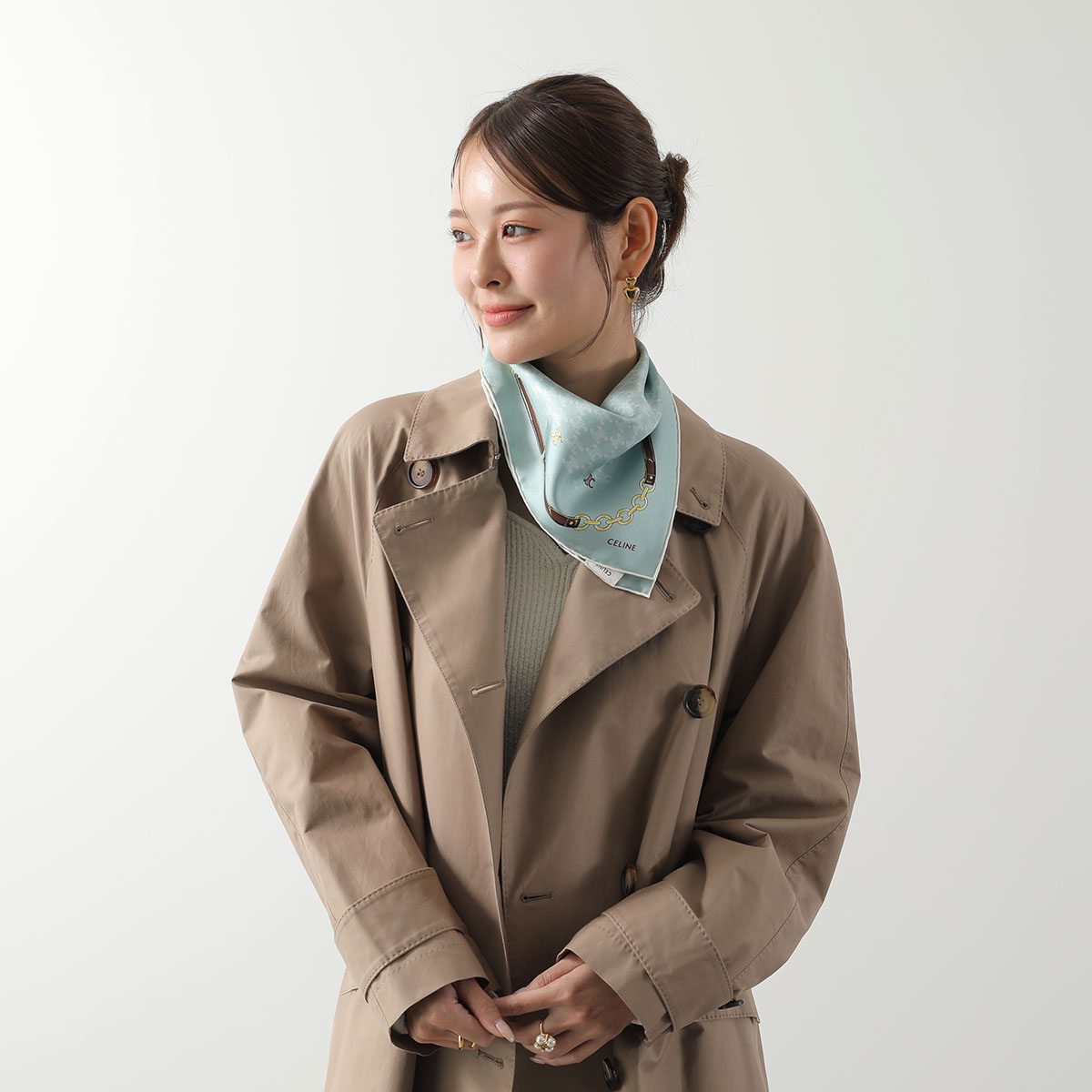 CELINE（セリーヌ） スカーフ 2AWB64N28.GLT8 2AWB64N28.GMH7