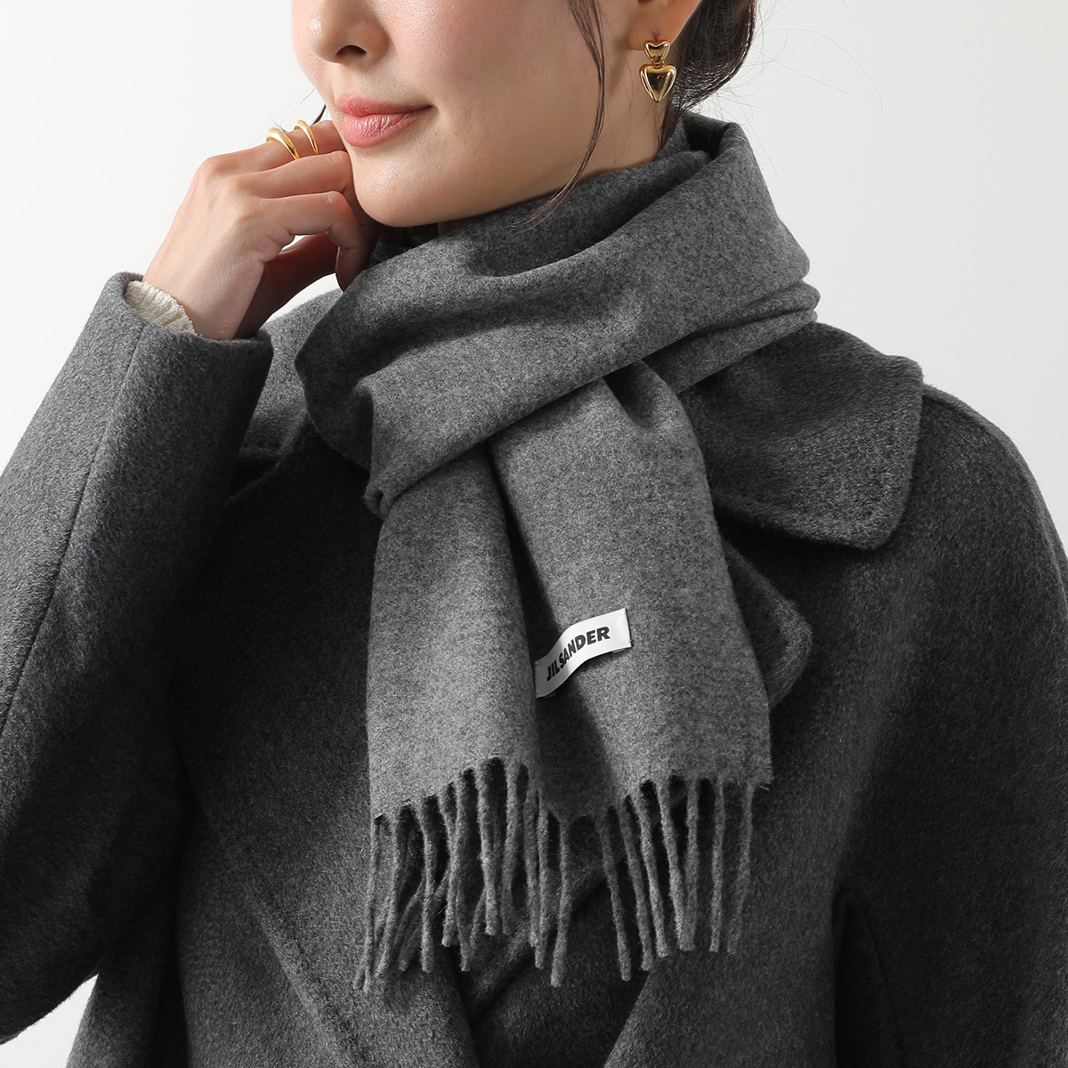 JIL SANDER（ジルサンダー） マフラー J02TE0115 J40376 レディース