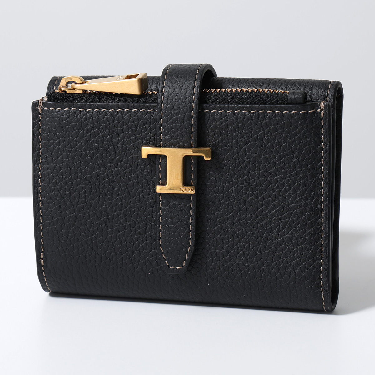 TOD'S（トッズ） TODS 三つ折り財布 T TIMELESS Tタイムレス
