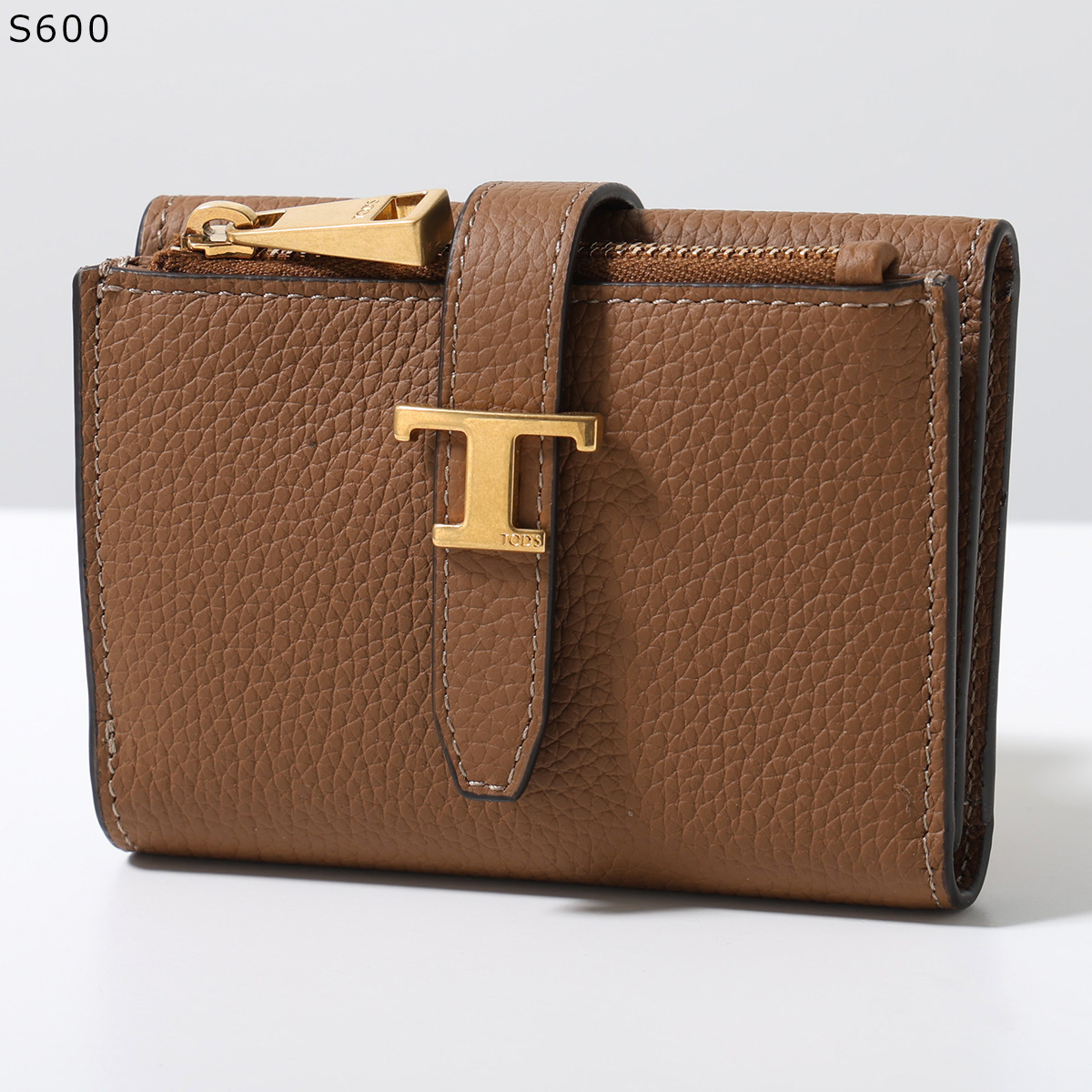 TOD'S（トッズ） TODS 三つ折り財布 T TIMELESS Tタイムレス