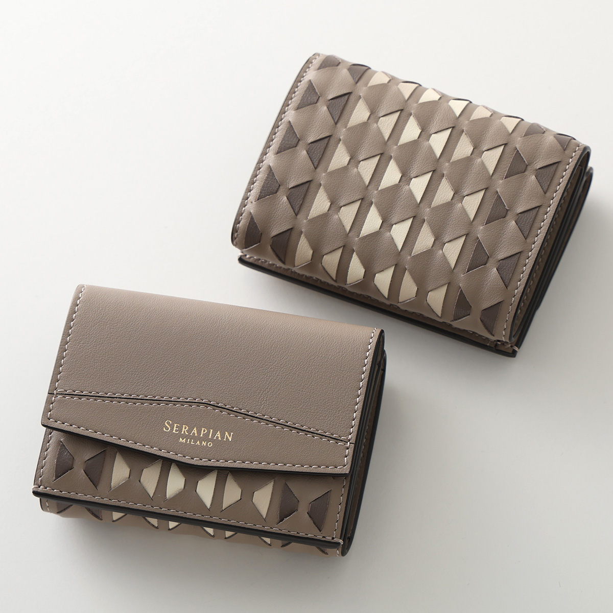 セラピアン　ウォレット SERAPIAN（セラピアン） 三つ折り財布 Mini trifold wallet