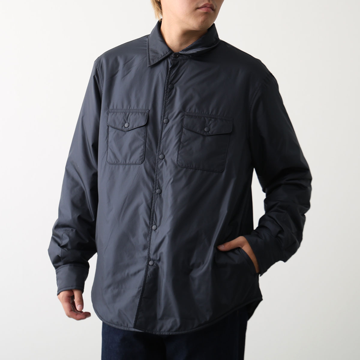 ASPESI（アスペジ） 中綿ジャケット CAMICIA 13 PIU 7961 C9 メンズ