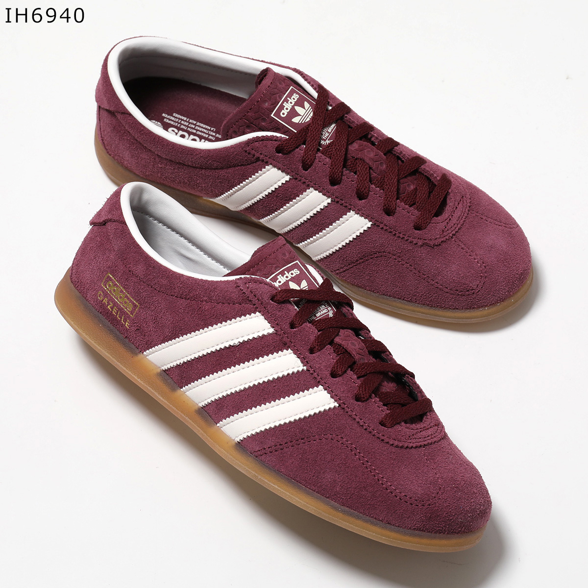  GAZELLE パープル ブラウン スニーカー adidas gazelle（色：パープル系）のおすすめ人気商品一覧 通販