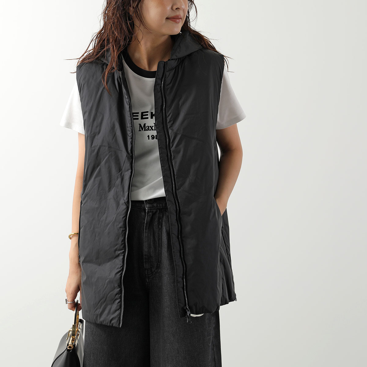 美品 マックスマーラ 22AW The Cube CAMELUXE 中綿ベスト Max Mara（マックスマーラ） MAX MARA MM ザ・キューブ 中綿ベスト FOR