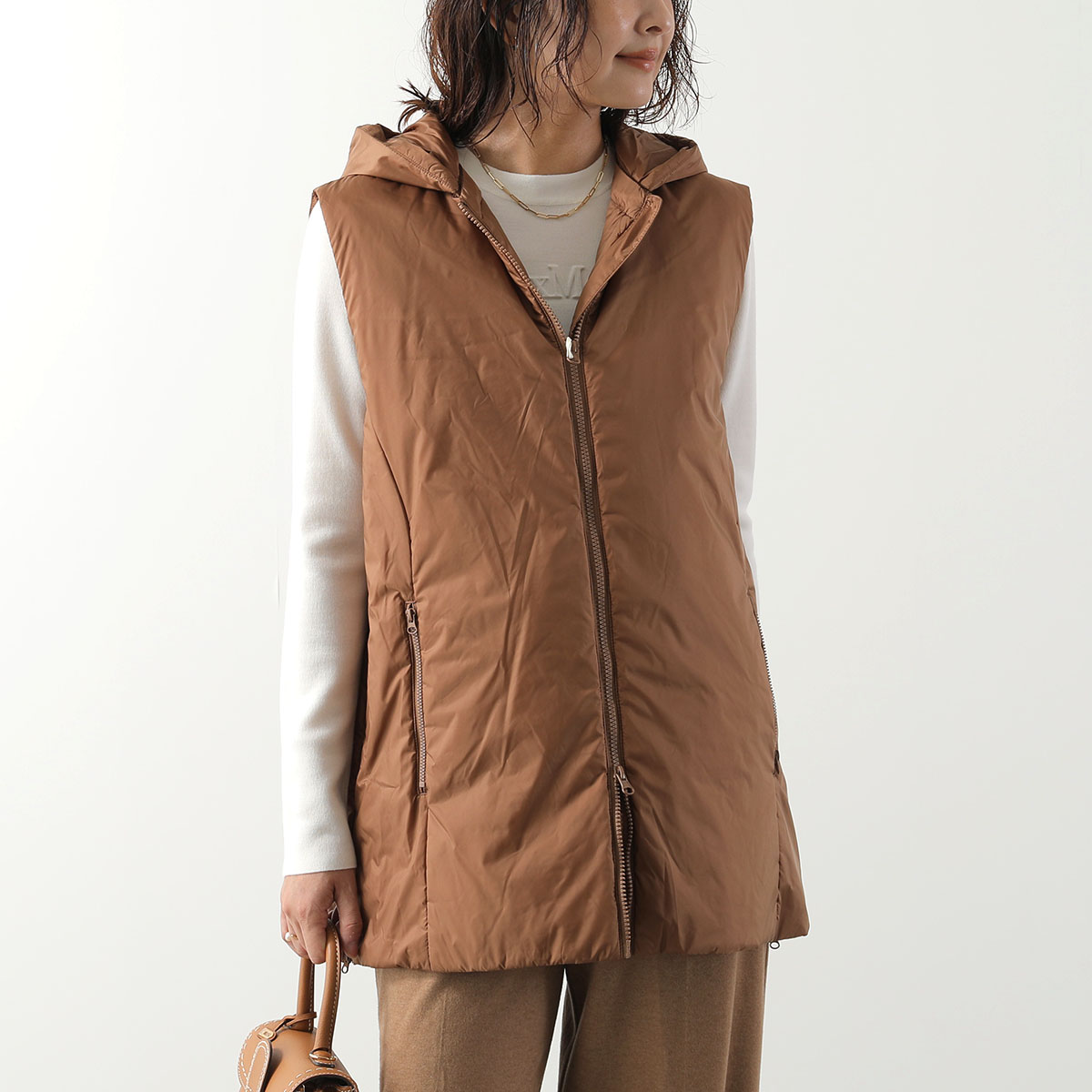 Max Mara（マックスマーラ） MAX MARA MM ザ・キューブ 中綿ベスト FOR