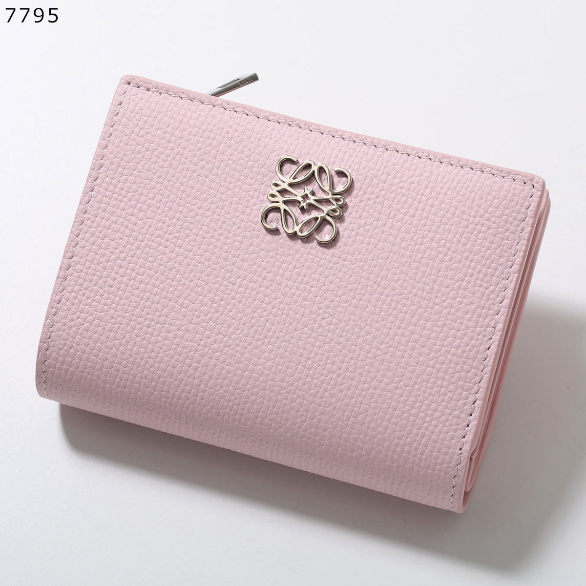 ロエベ　LOEWE　三つ折り財布　ミニ財布　アナグラム サンド LOEWE（ロエベ） 二つ折り財布 ANAGRAM COMPACT WALLET アナグラム
