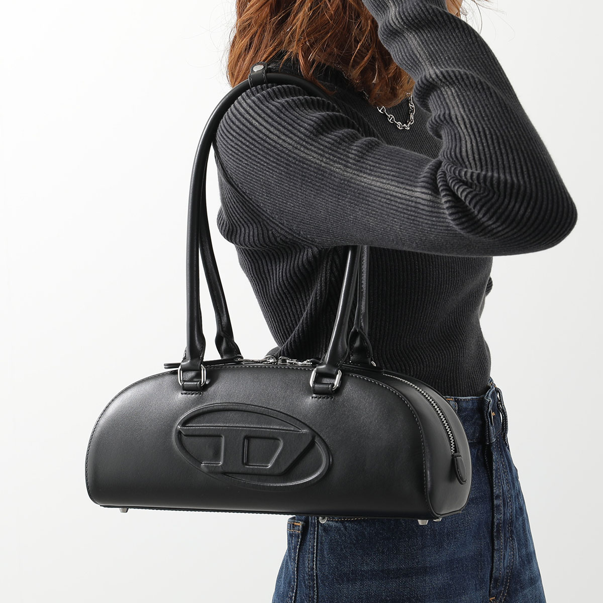 DIESEL（ディーゼル） ショルダーバッグ 1DR DOME SHOULDER EW X10641