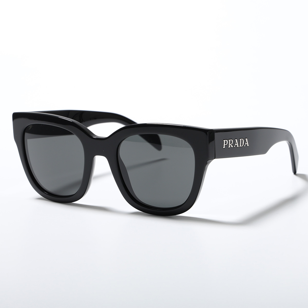 PRADA プラダ ブラックキャットサングラス PRADA（プラダ） サングラス SPR C04 メンズ キャットアイ型 セル