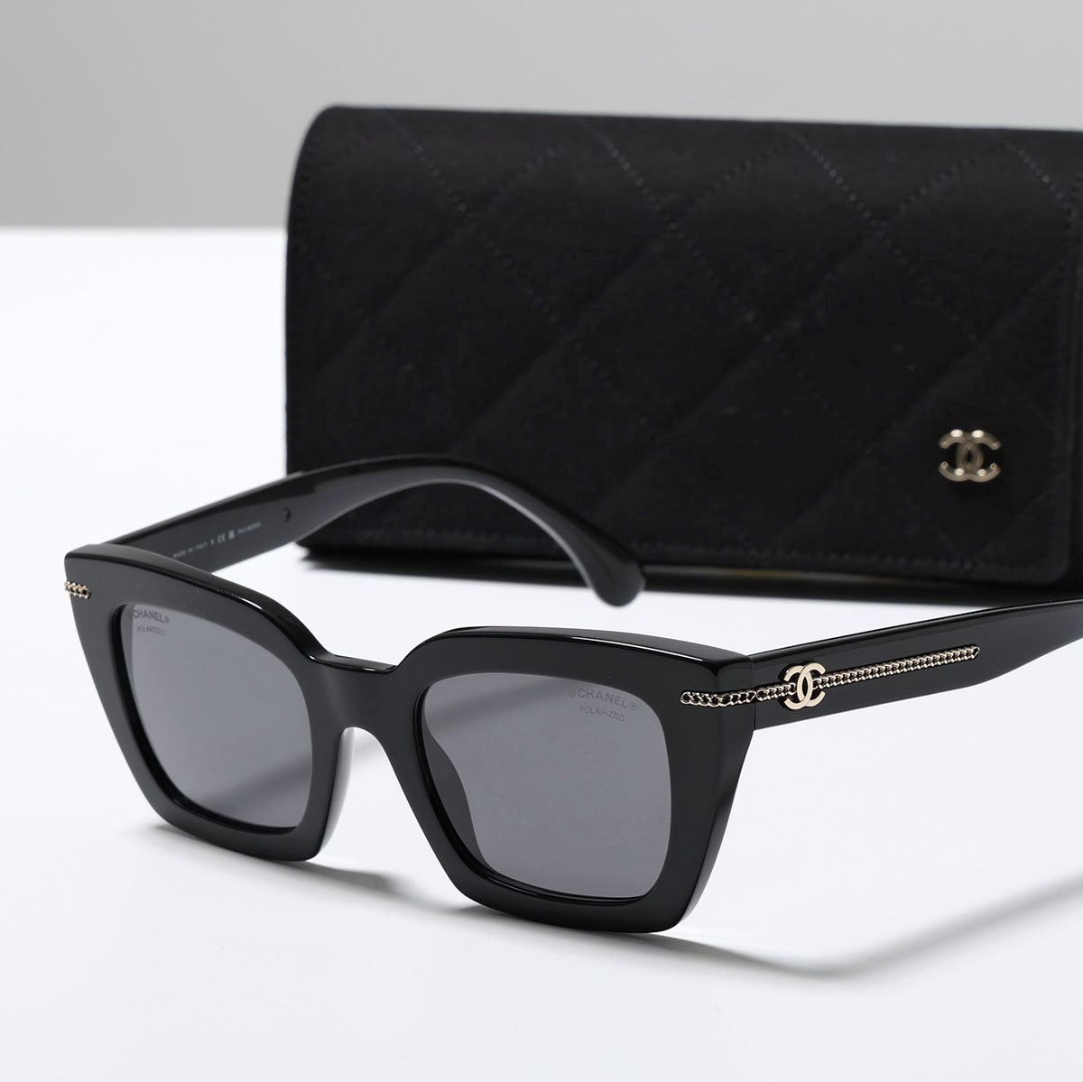 CHANEL（シャネル） サングラス 5509 レディース スクエア型 偏光