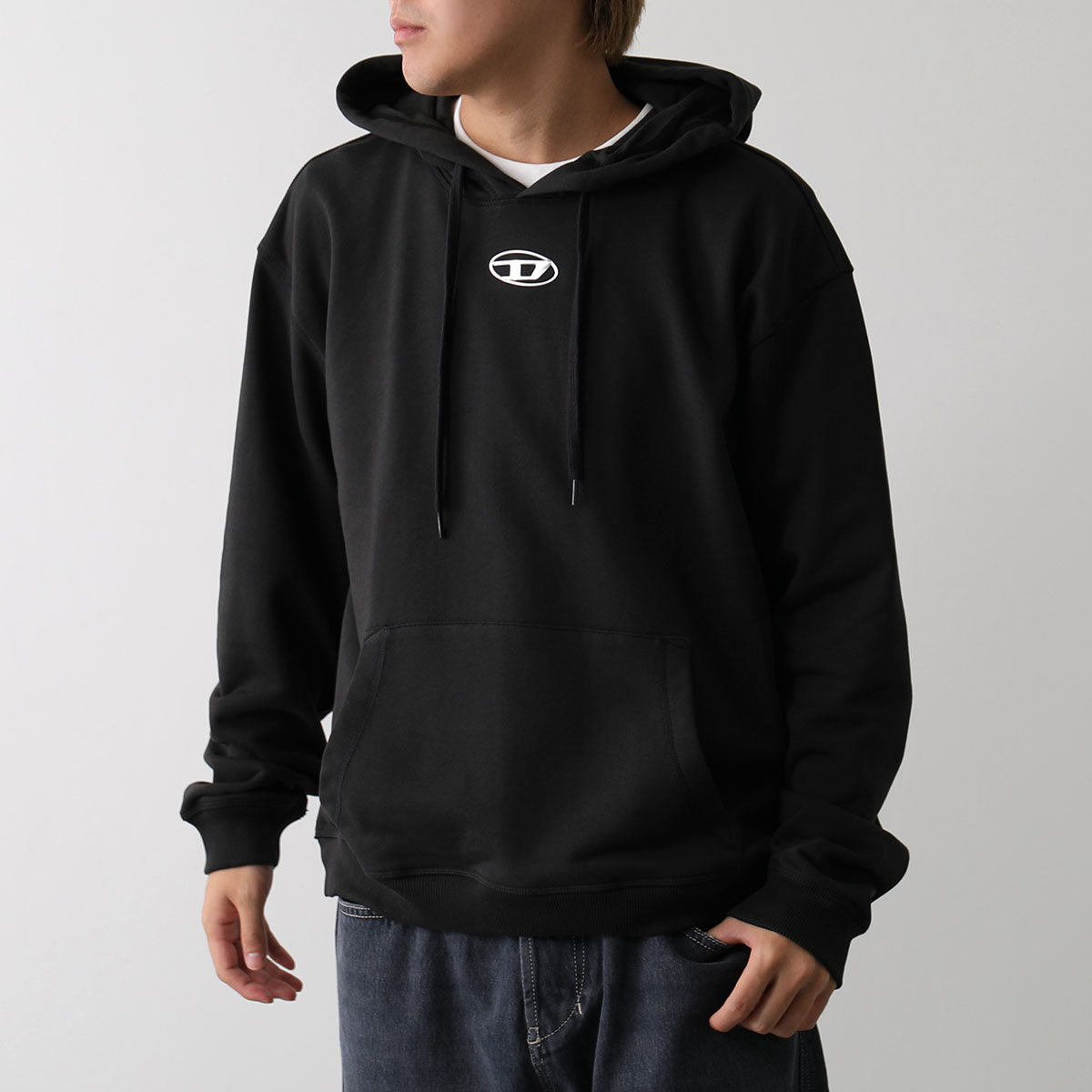 DIESEL メンズパーカー（サイズ（S/M/L）：LL（XL））｜トップス