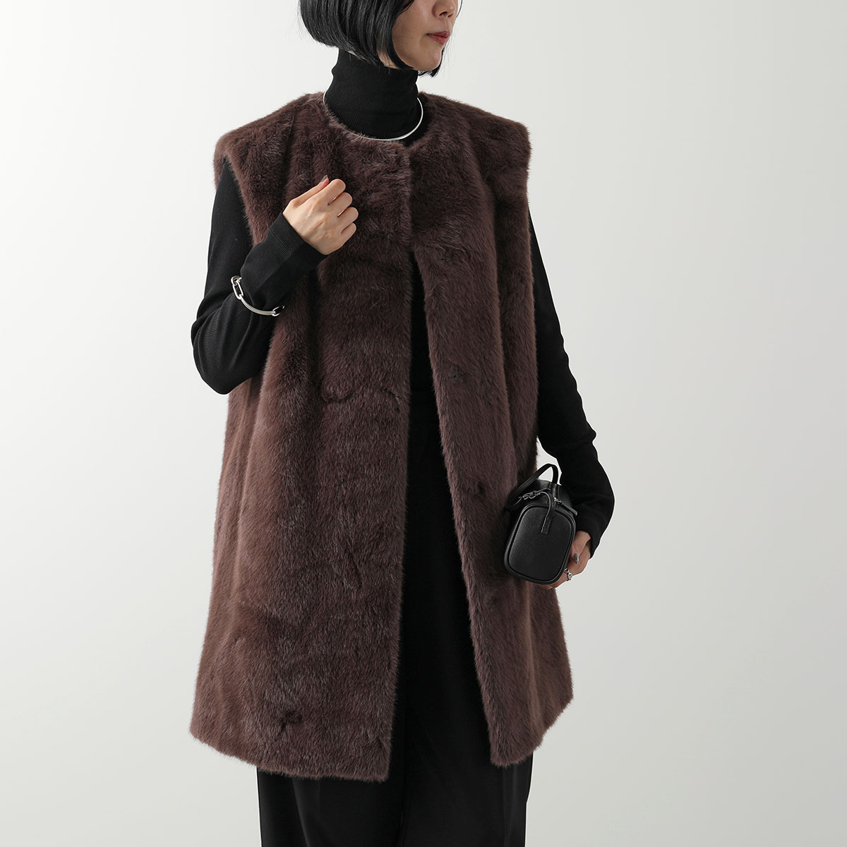 HERNO（ヘルノ） HERNO Resort リゾート ファー ベスト GI00055DR