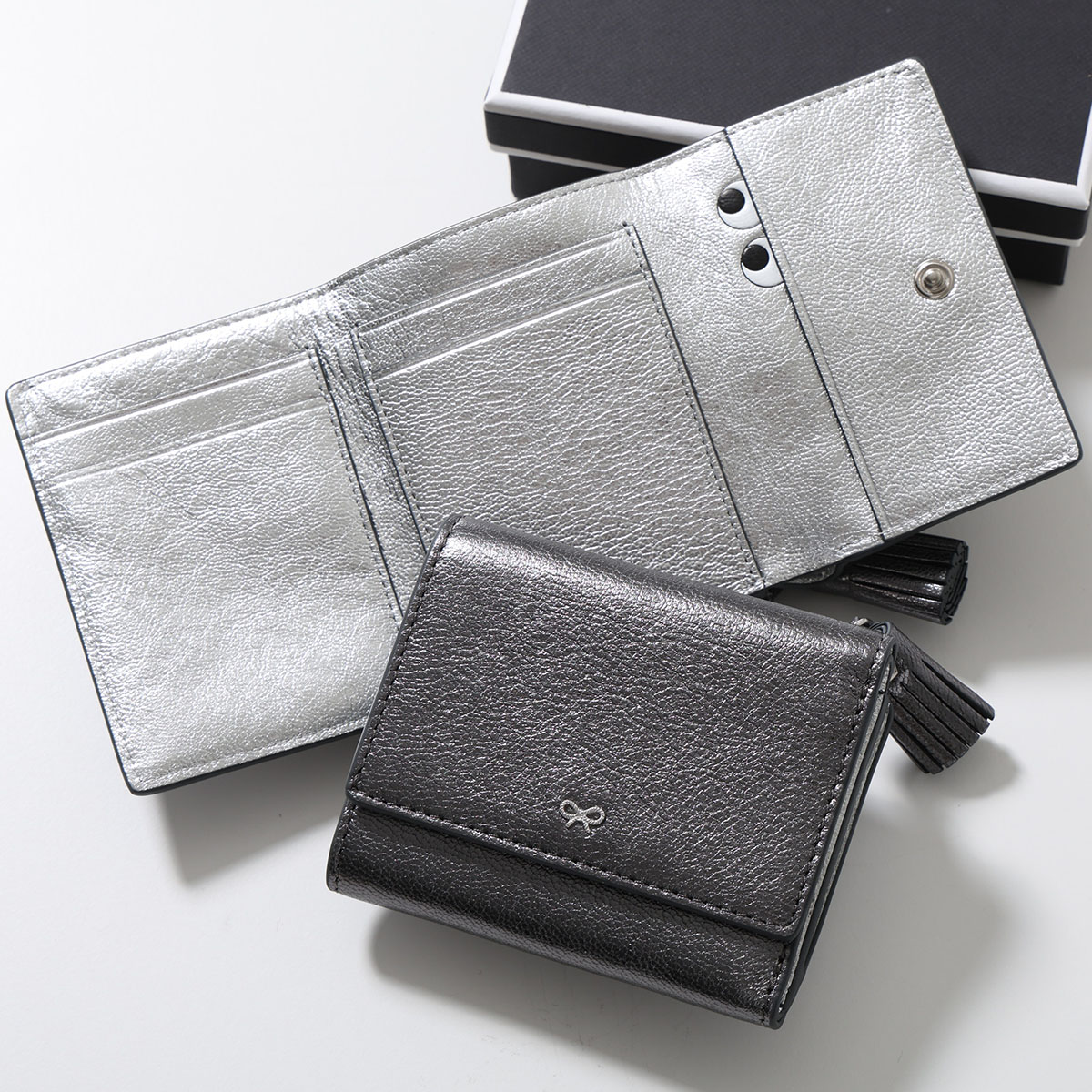 ANYA HINDMARCH(アニヤ・ハインドマーチ) 三つ折り財布 Mini Trifold ANYA HINDMARCH(アニヤ・ハインドマーチ) 三つ折り財布 Mini Trifold