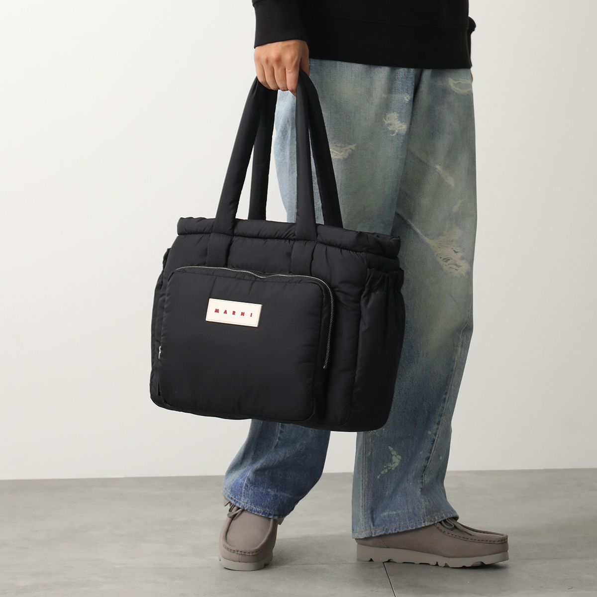 MARNI（マルニ） 【訳あり】MARNI トートバッグ PUFF East / West パフ