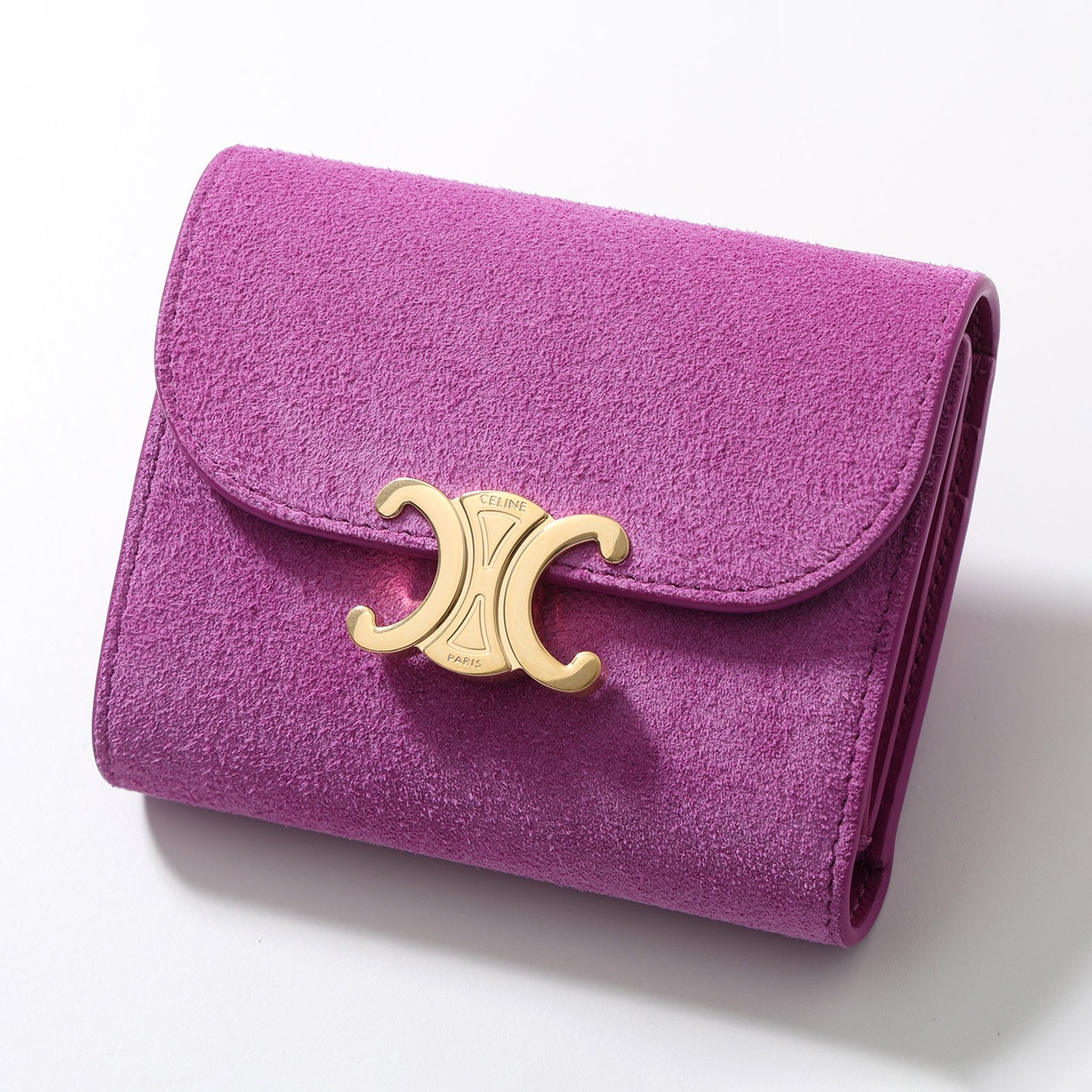 CELINE（セリーヌ） 三つ折り財布 SMALL FLAP WALLET 10D783R25.25MG