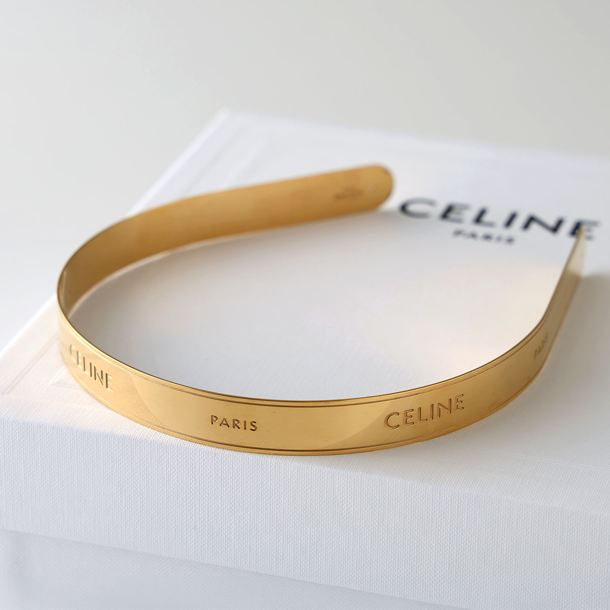 CELINE（セリーヌ） カチューシャ B107O3F87.35OR レディース スチール