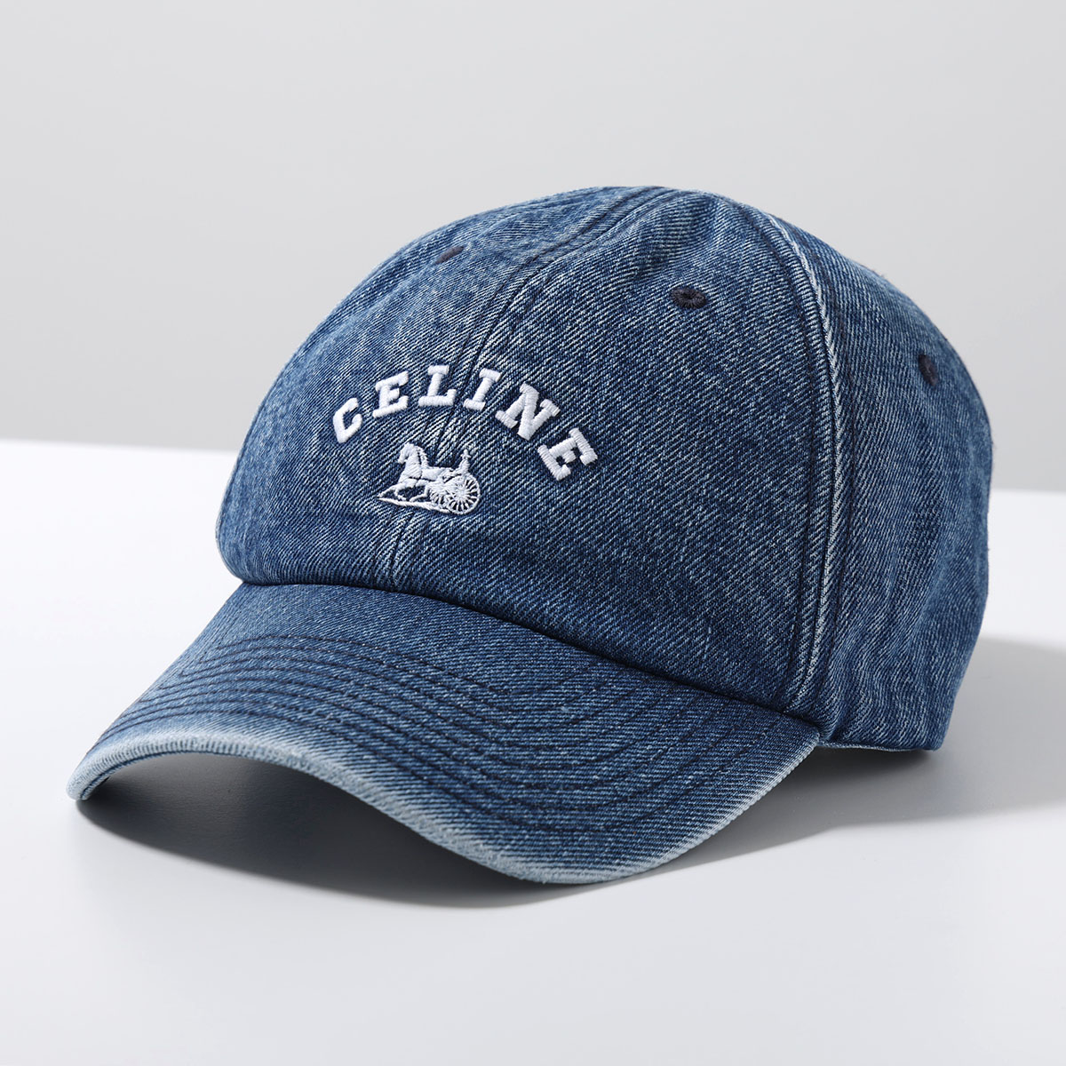 CELINE ロゴキャップ　デニム CELINE（セリーヌ） キャップ AA0lE0ZZY.GFV6 レディース メンズ