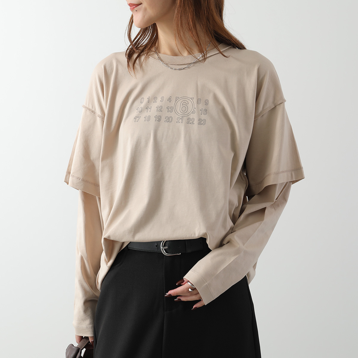 【未使用品】WEIJIANG　M06 MM6 KIDS エムエムシックス メゾンマルジェラ キッズ Tシャツ M61132