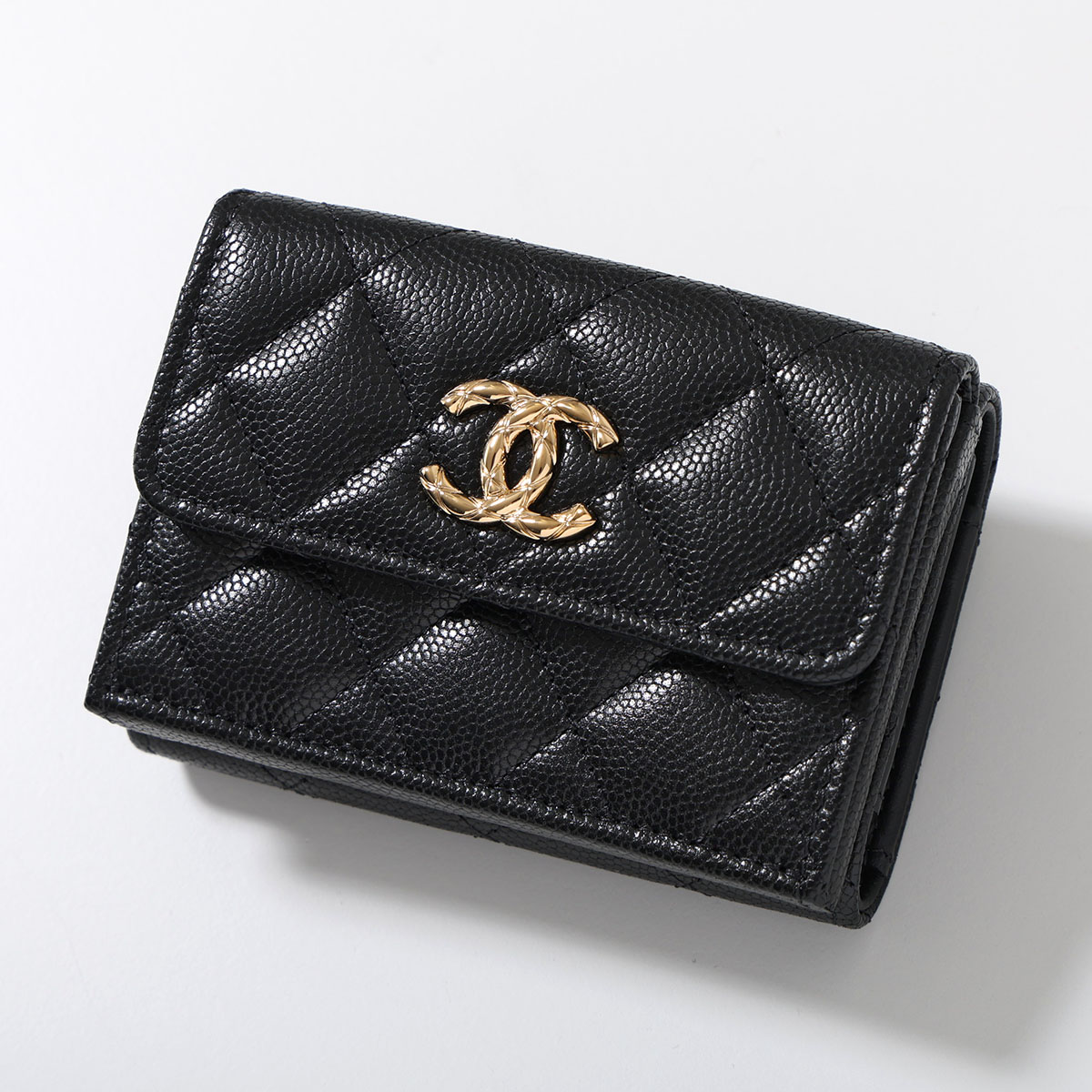 CHANEL（シャネル） 三つ折り財布 MATELASSE マトラッセ AP5004 B22653