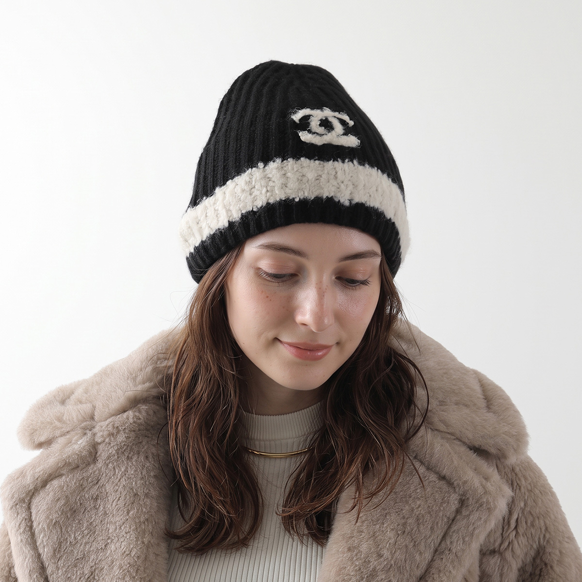 CHANEL レディースニット帽、ビーニー｜帽子｜ファッション おすすめ