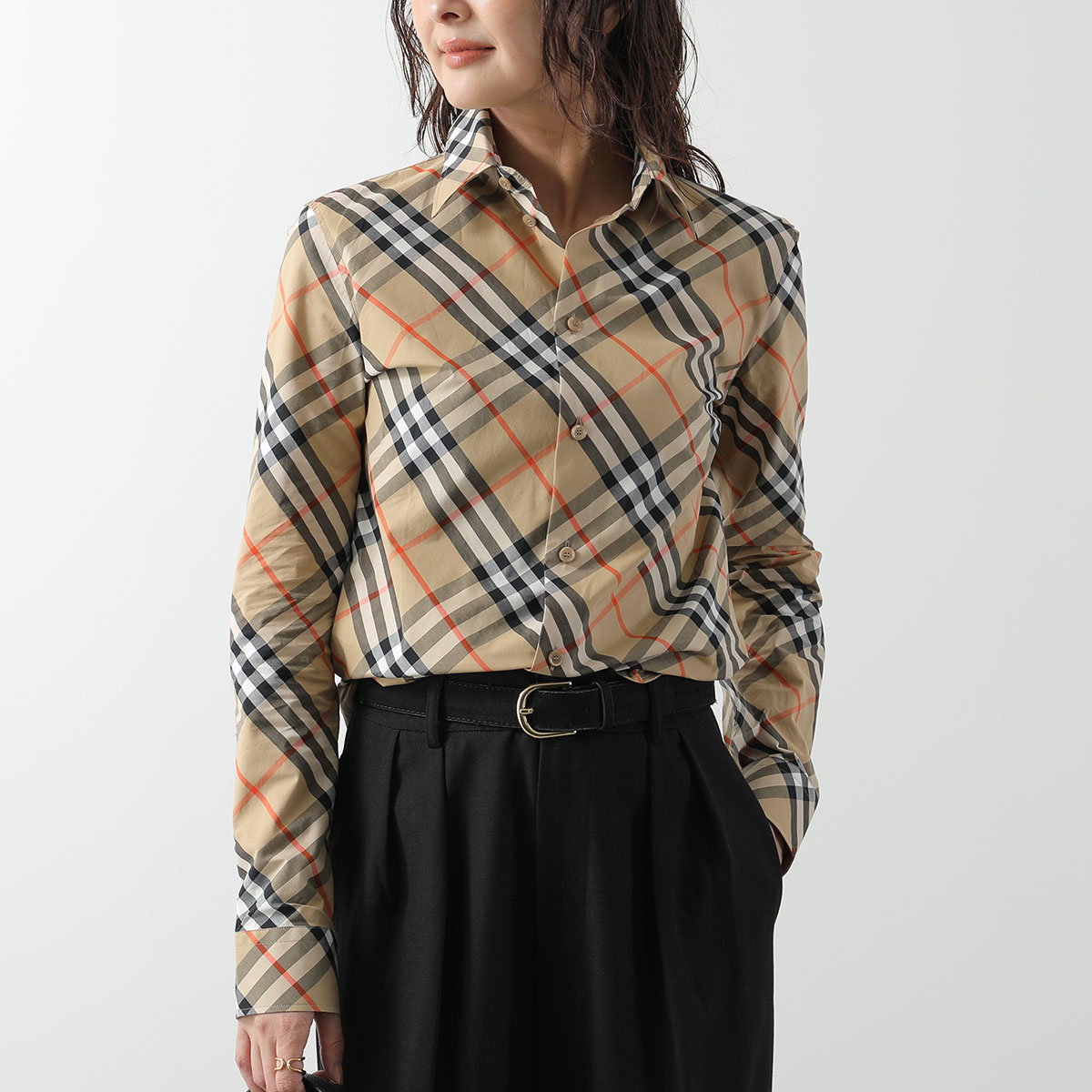 BURBERRY（バーバリー） シャツ 8087629 レディース スリムフィット 