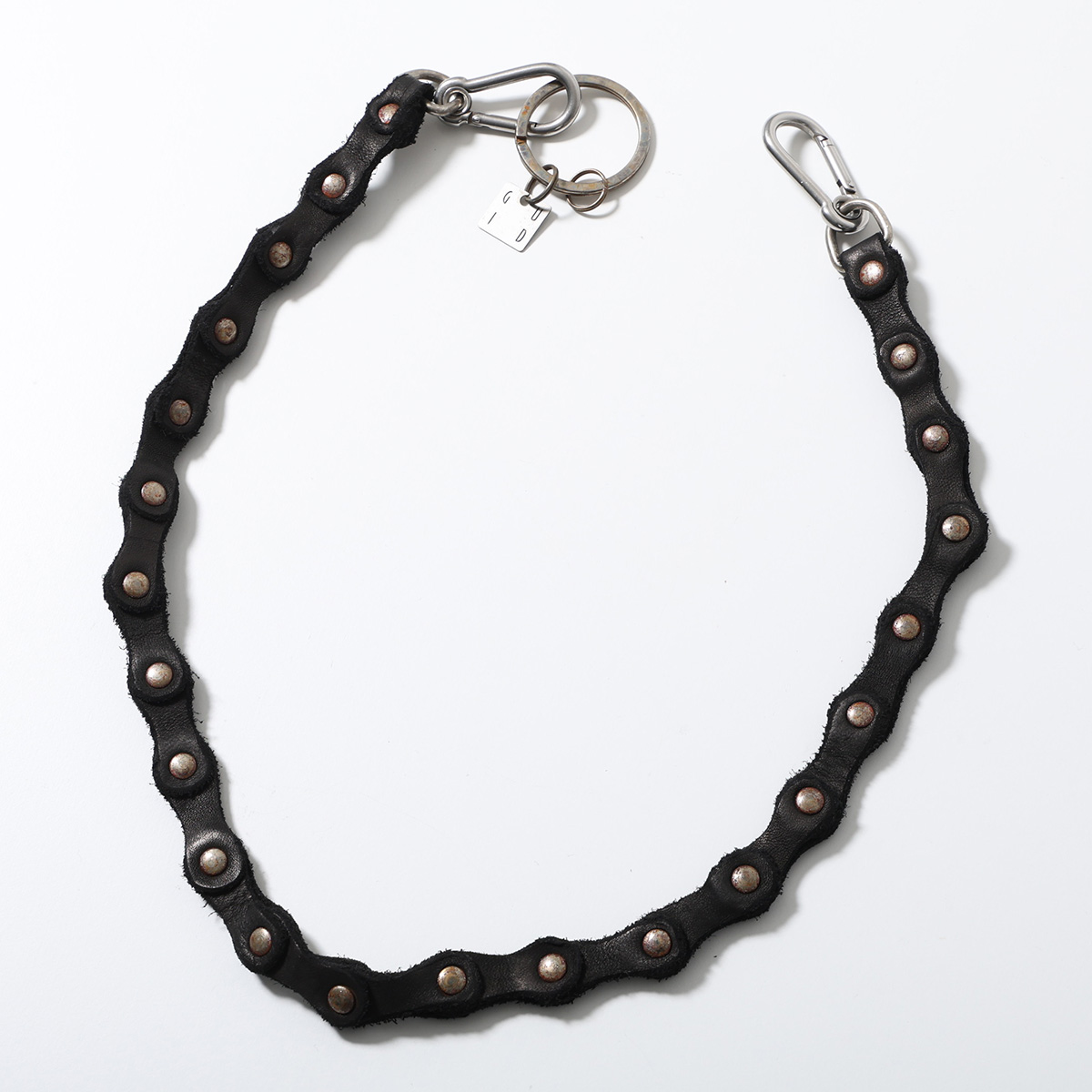 GUIDI ウォレットチェーン（色：ブラック系）｜メンズアクセサリー