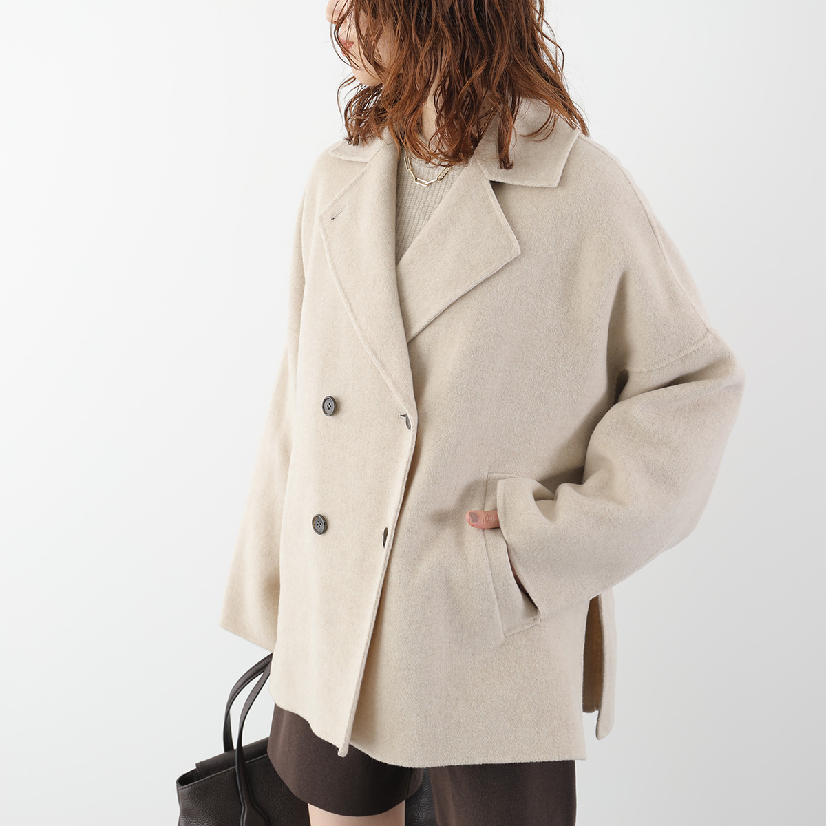cloche（クロッシェ） クロシェ Pコート 652-84500 レディース