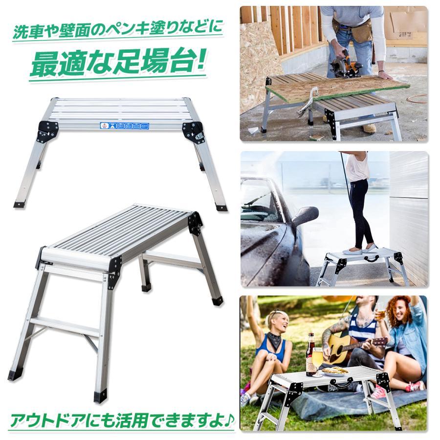 新品未使用　折りたたみ式足場台　pica 洗車台　脚立 Amazon | ピカ(PiCa) 足場台 洗車台 DWD-K405B 高さ42cm 天板寸法30cm