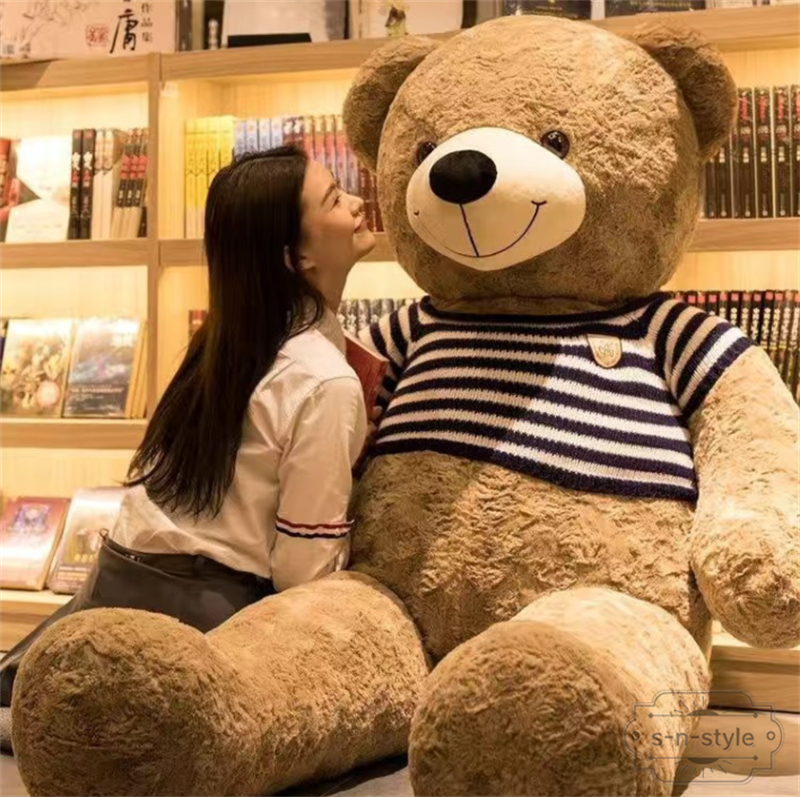 ぬいぐるみ 特大 巨大ぬいぐるみ テディベア クマ 抱き枕  大きいくまのぬいぐるみ クマのぬいぐるみ テディベア teddy bear  80cm 100cm 120cm 140cm 160cm |  | 06