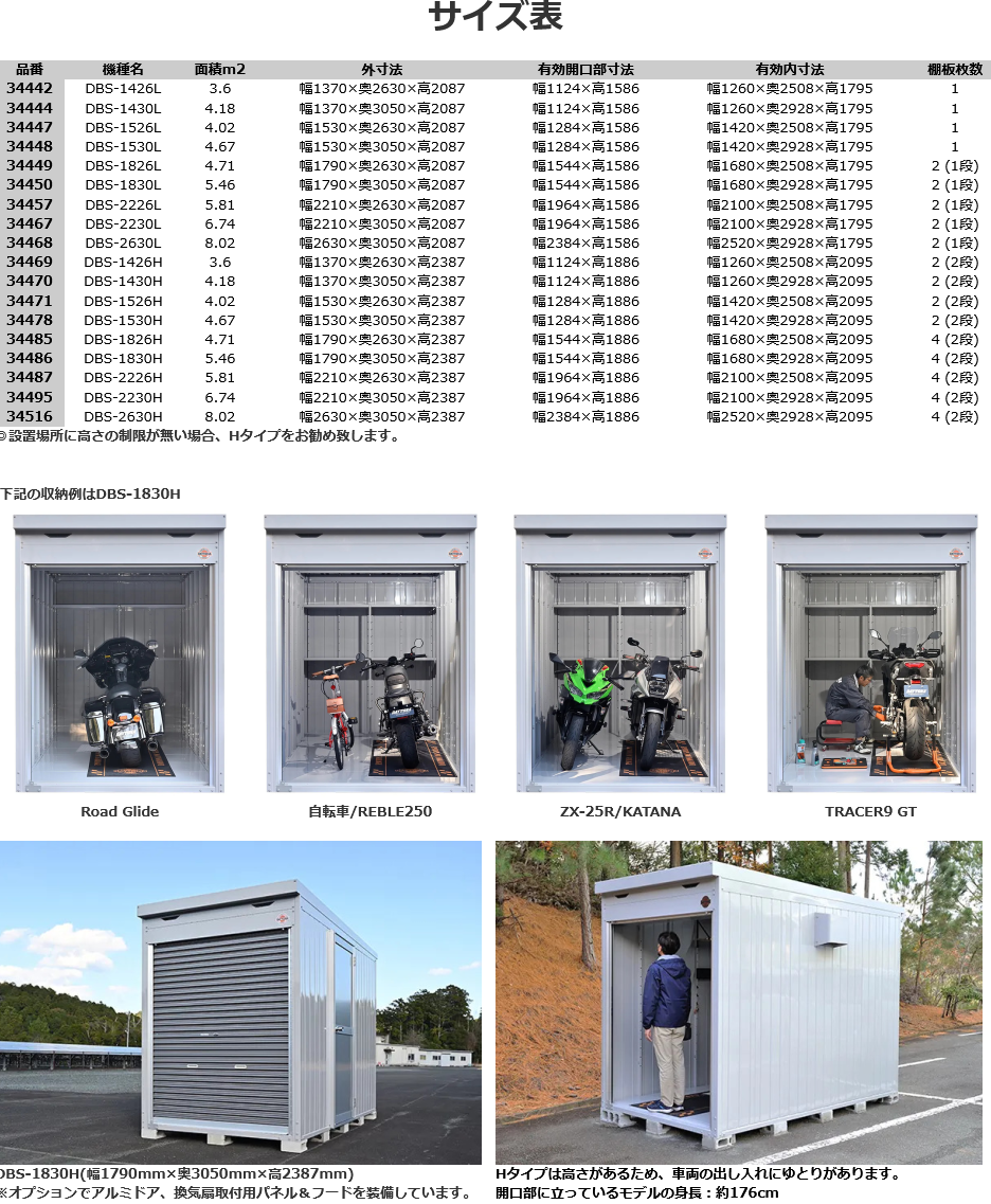 DAYTONA（デイトナ） モーターサイクルガレージ(ベーシックシリーズ