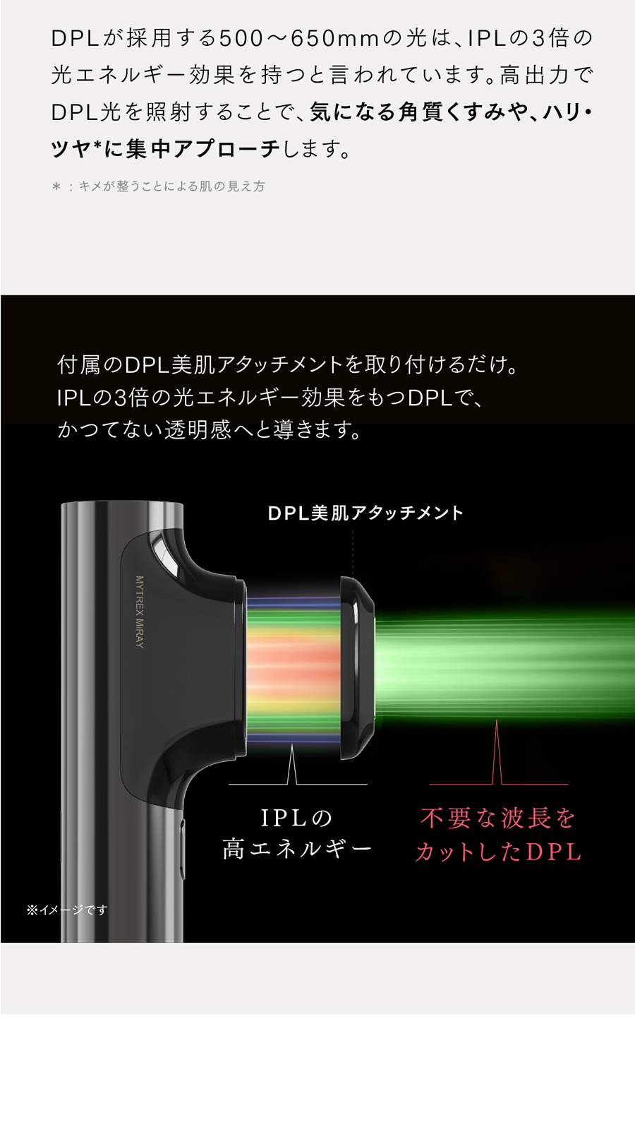 MYTREX 脱毛器 公式 MiRAY 光美容器 ムダ毛ケア 脱毛機 光脱毛