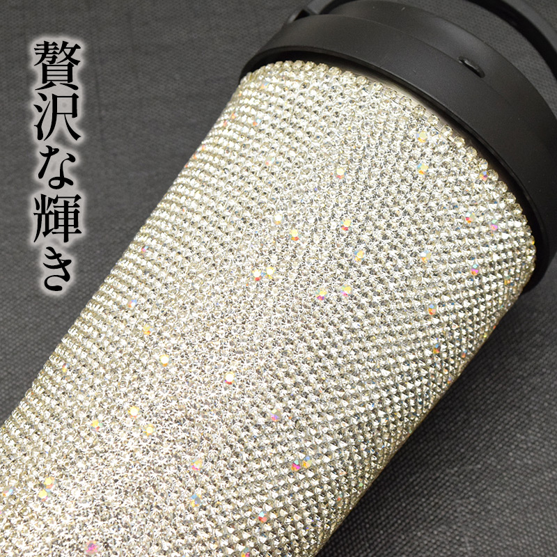 タンブラー保温保冷ふた付き持ち手付きキラキラステンレス真空断熱蓋付きおしゃれかわいい大人可愛いマグ洗いやすいコーヒー車オフィスギフト |  | 03