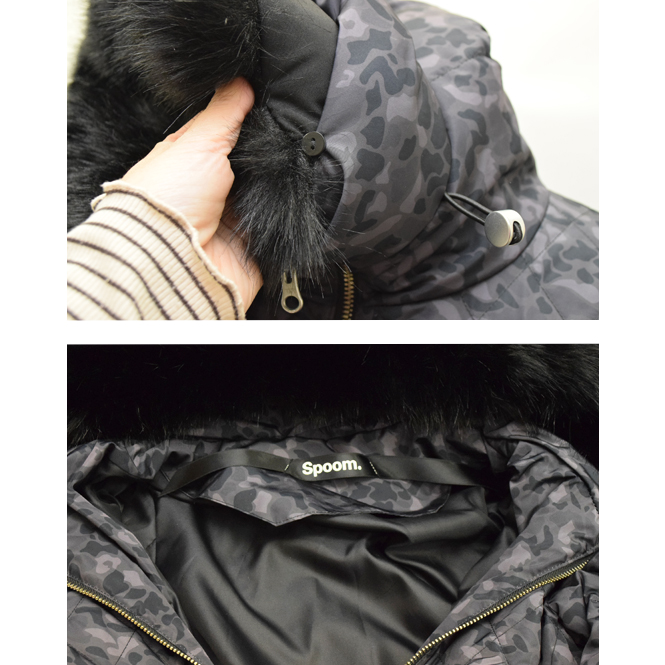SPOOM（スプーム） 期間限定値下げ SALE セール 40%OFF カモフラファー