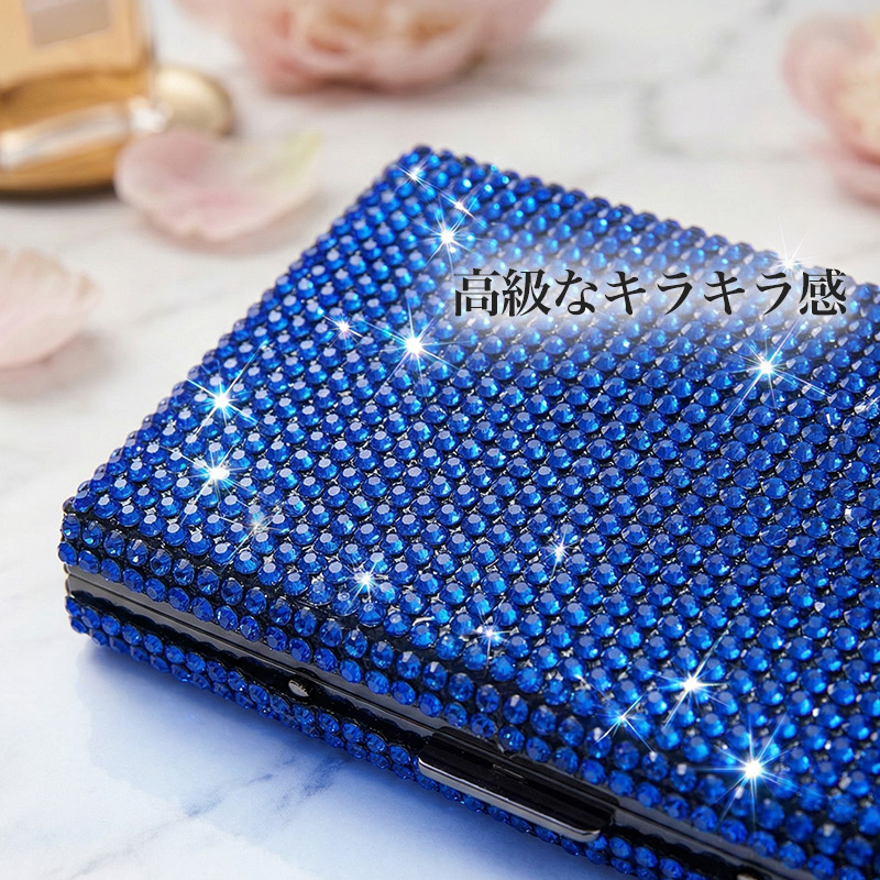 全5色 名刺入れ レディース キラキラ  カードケース ジャバラ 大容量 かわいい おしゃれ ビジネス 通勤 カード入れ パスケース 大人の遊び心 ご褒美 ギフト |  | 02