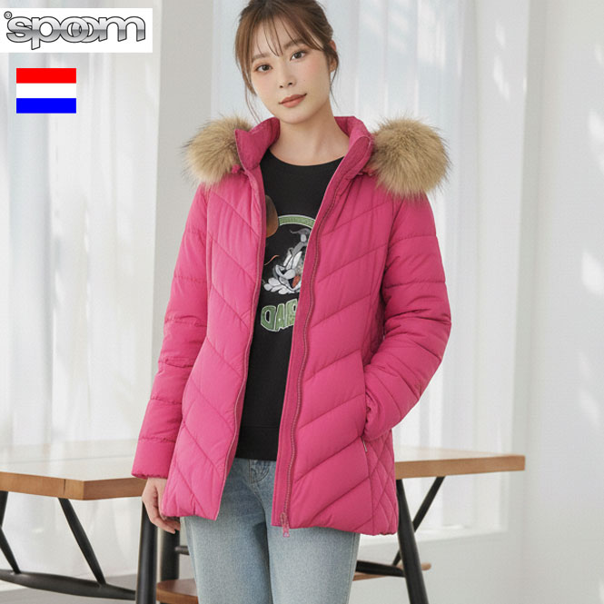 SPOOM（スプーム） 期間限定値下げ SALE セール 40%OFF ファー ダウン 