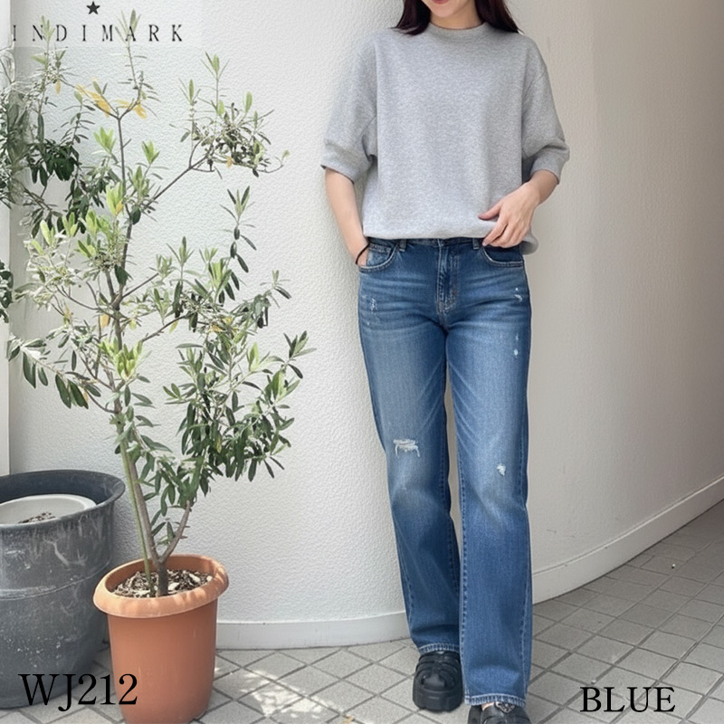 INDIMARKダメージボーイズデニム