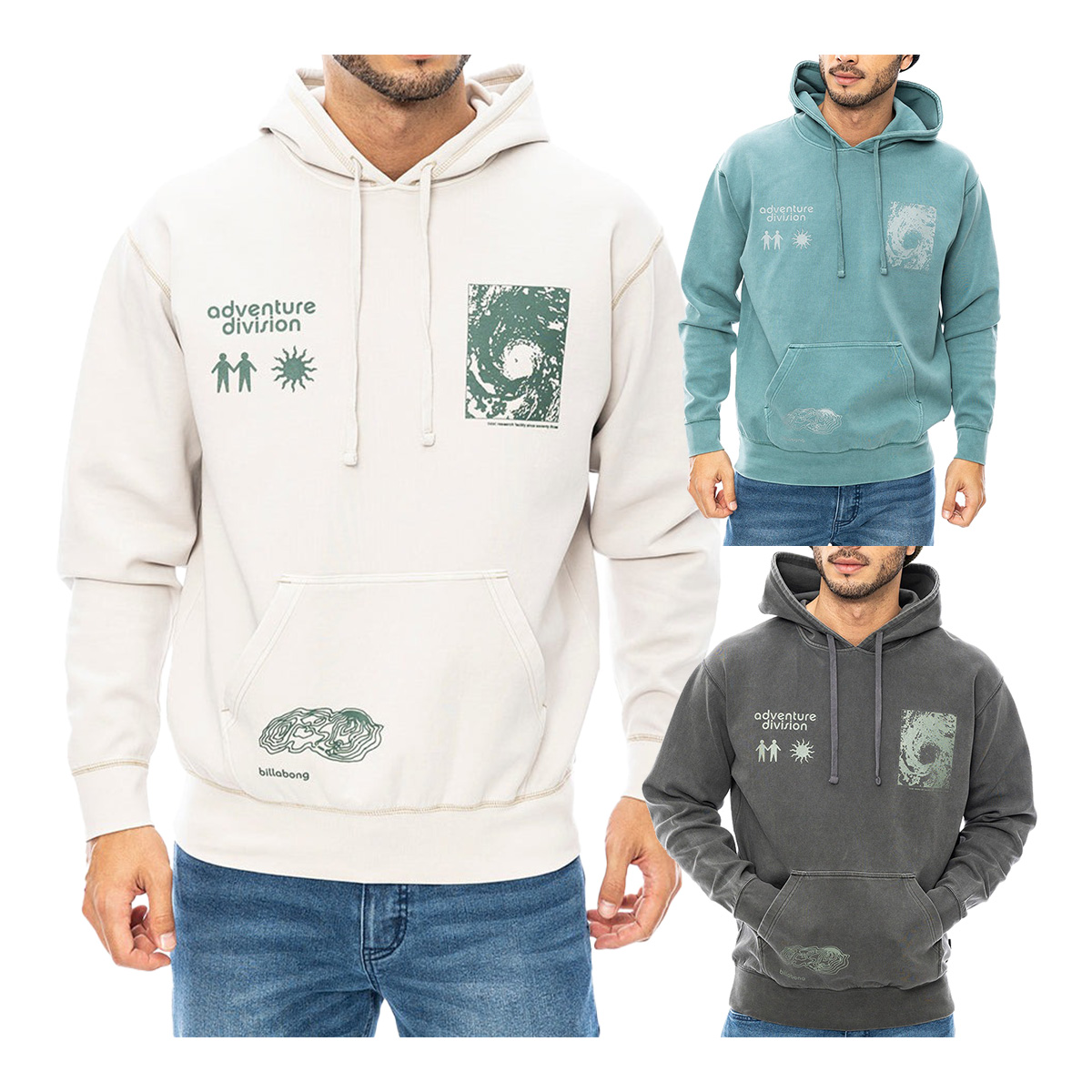 �r���{�� BILLABONG ���� �p�[�J�[ �E�H�b�V���h�E�F�[�u���C���[�p�[�J�[ �����Y BE012006 �g�b�v�X 2024�N�H�~���f�� WASHED WAVE LAYER